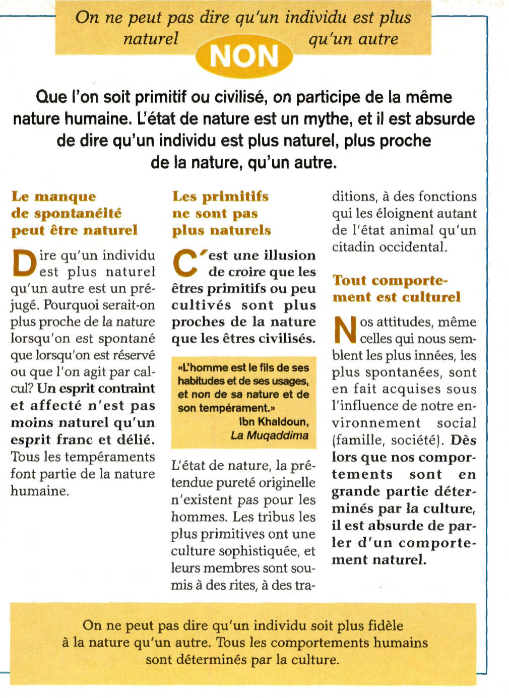 Prévisualisation du document Peut-on être plus ou moins naturel ?