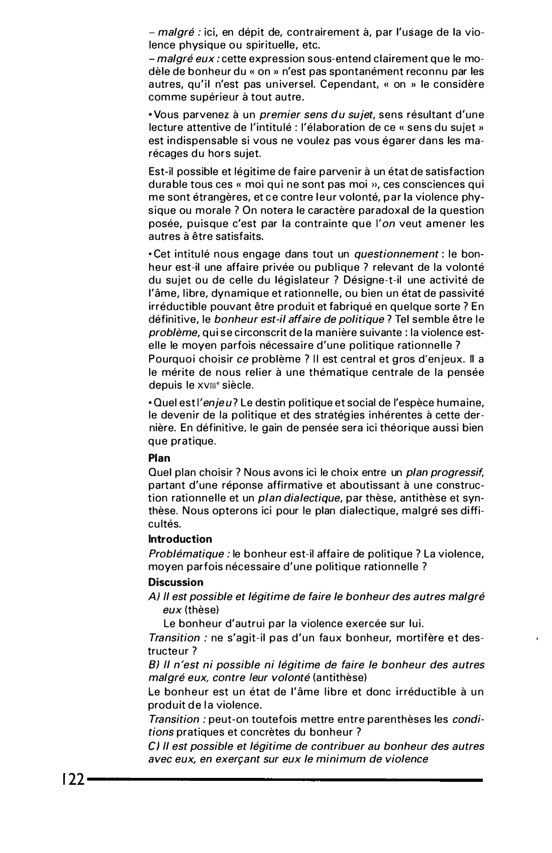 Prévisualisation du document Peut-on forcer autrui à être heureux ?