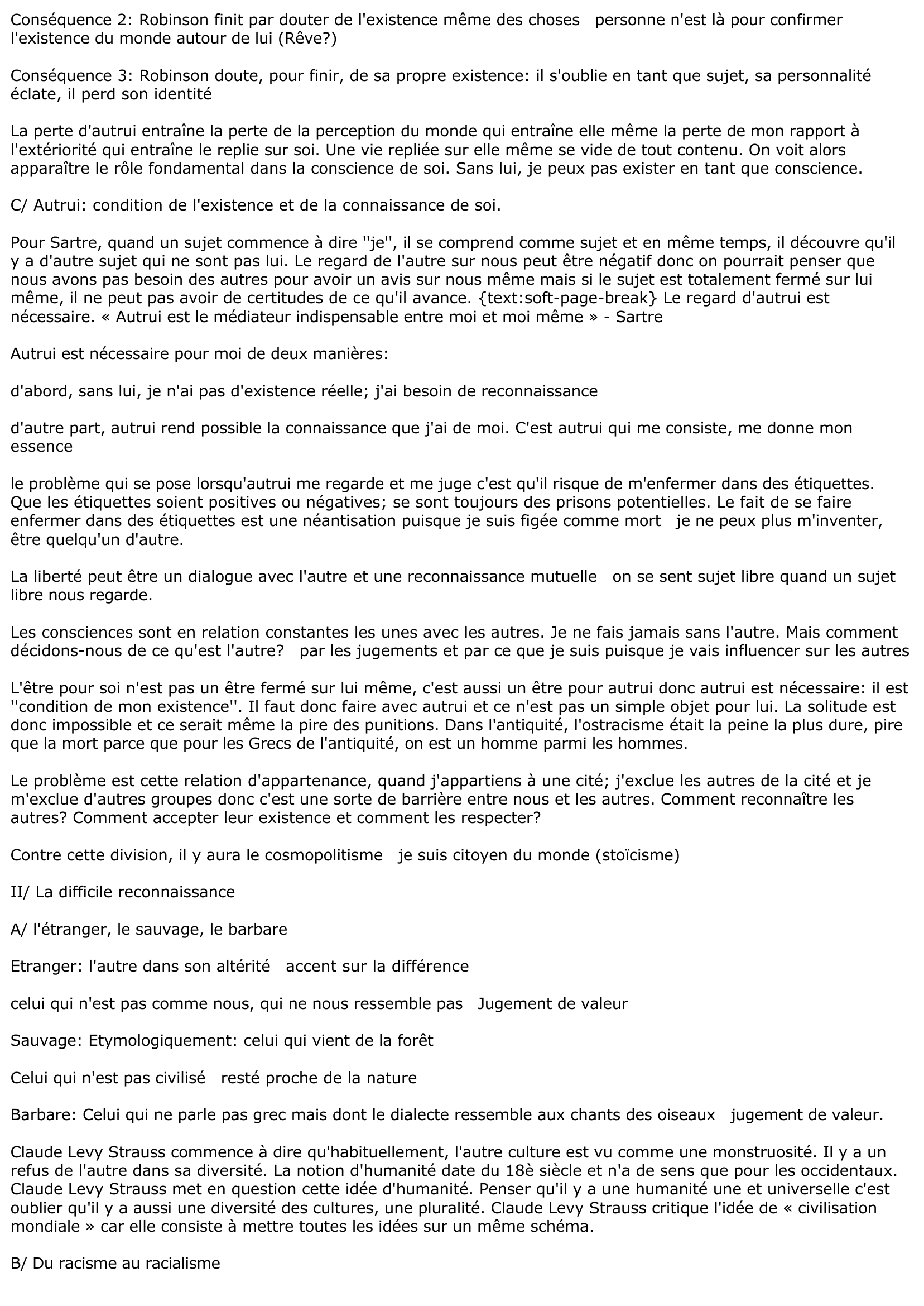 Prévisualisation du document Peut-On Vivre Sans Les Autres?