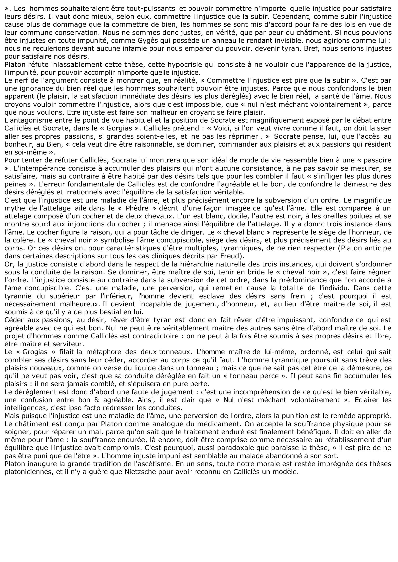 Prévisualisation du document Peut-on vouloir le mal?