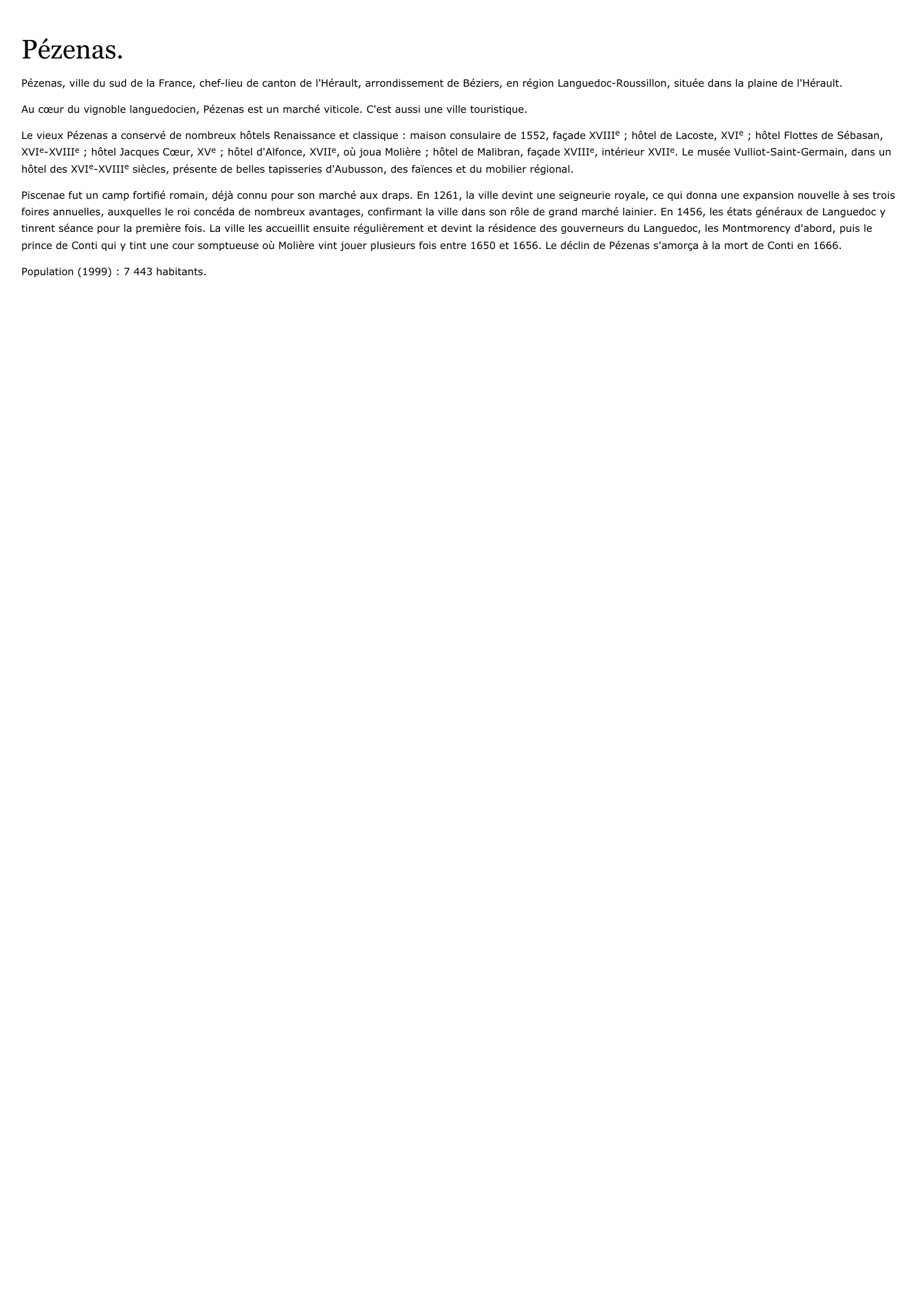 Prévisualisation du document Pézenas.