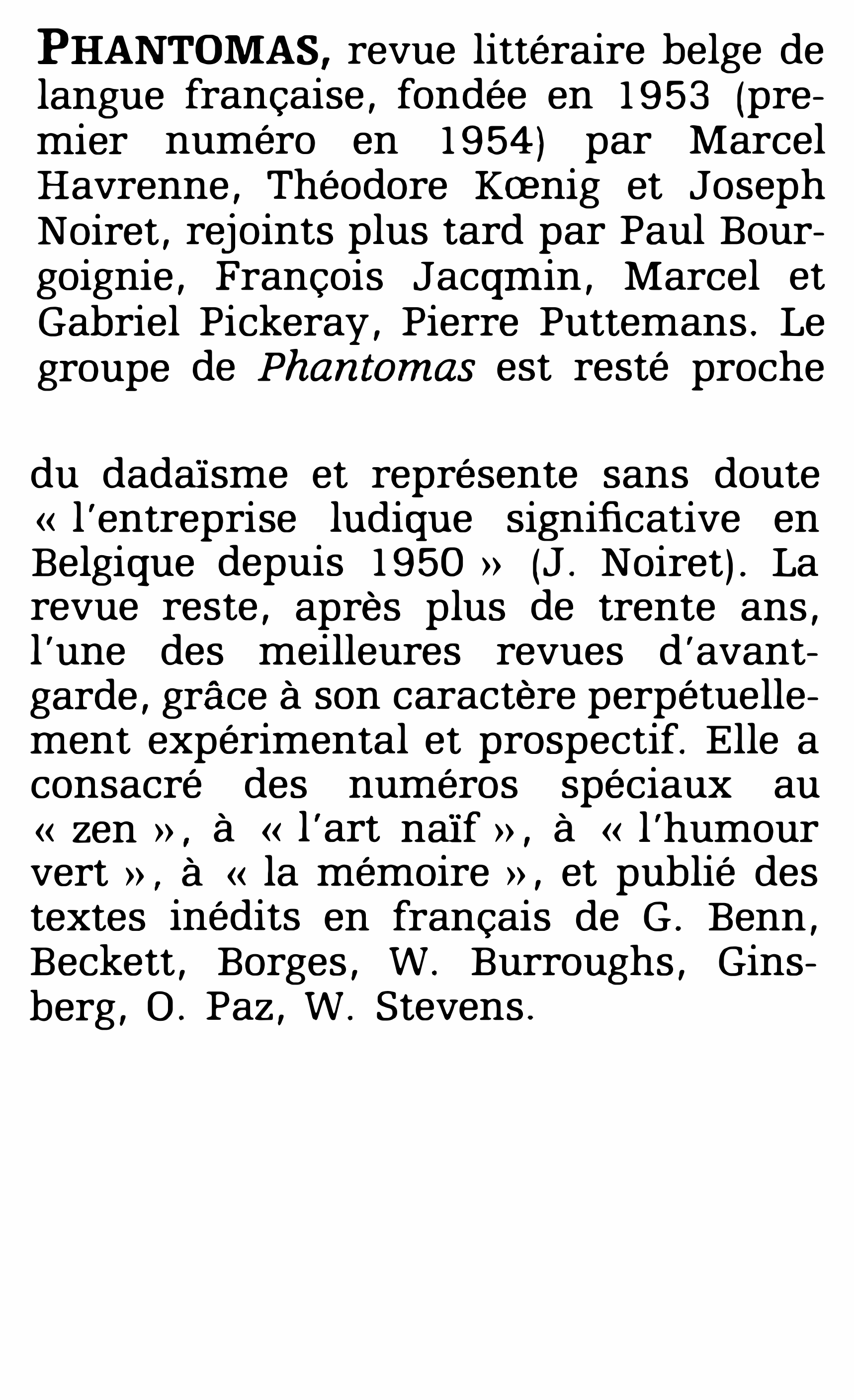 Prévisualisation du document PHANTOMAS