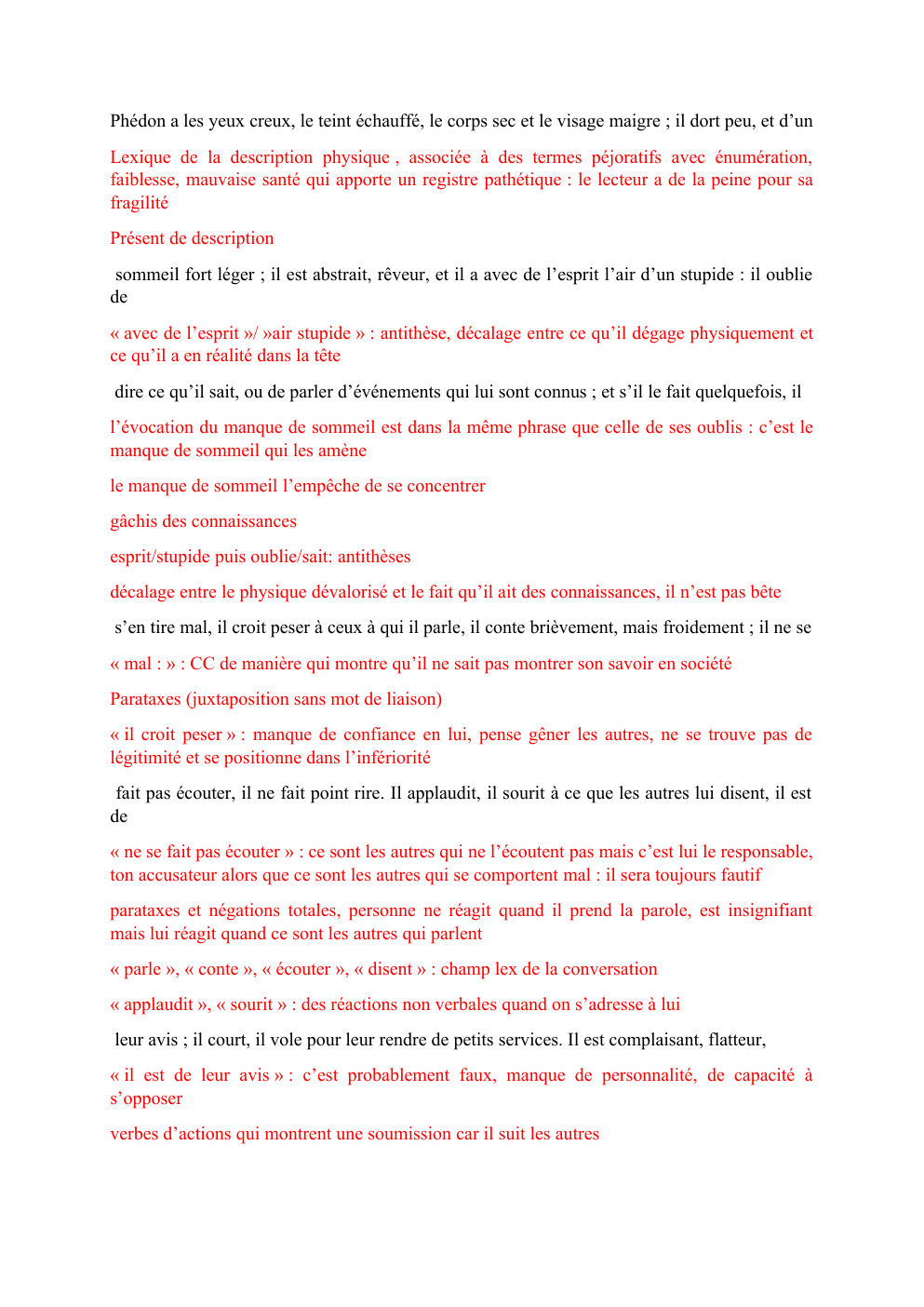 Prévisualisation du document Phédon Caractères de La Bruyère