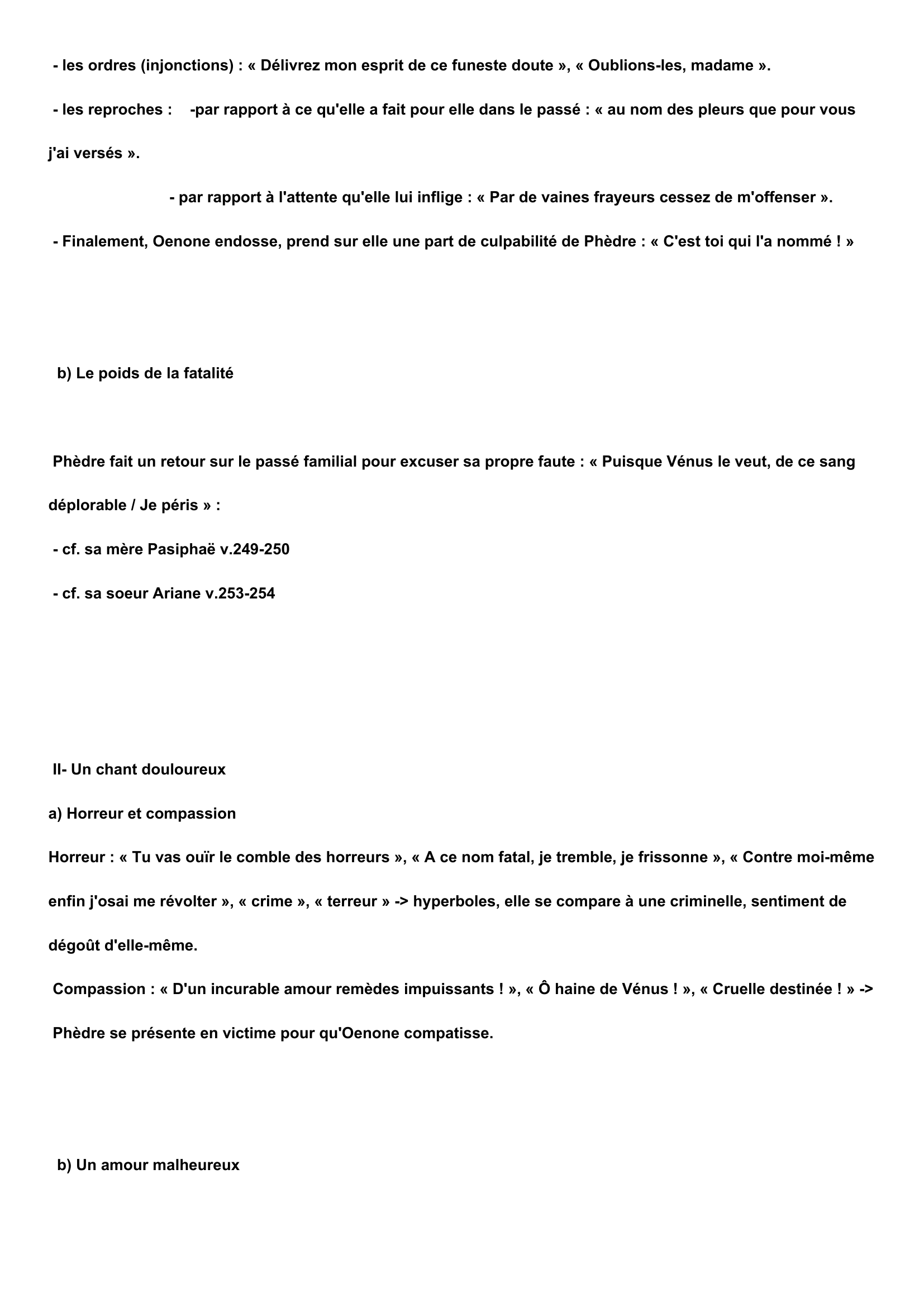 Prévisualisation du document Phèdre - Acte I, scène 3 (plan de commentaire)