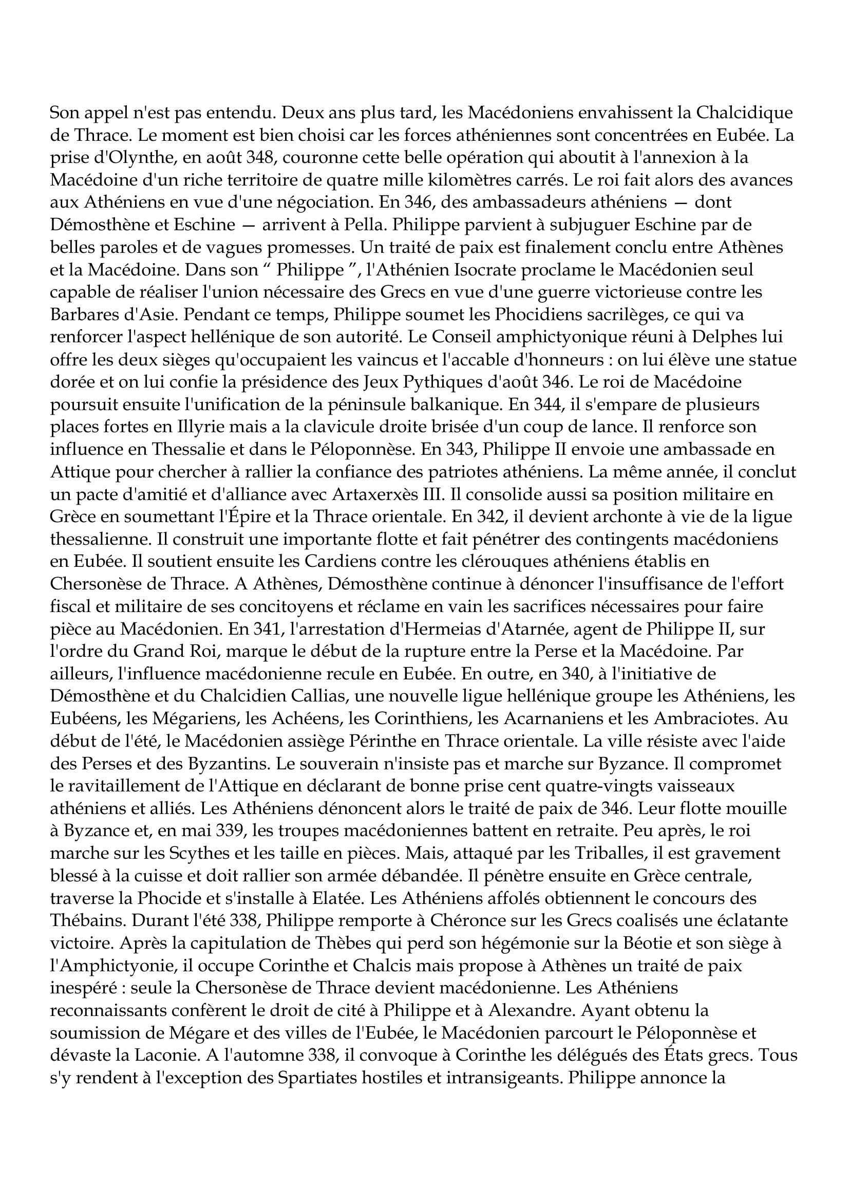 Prévisualisation du document Philippe II de Macédoine
vers 383-336 av.