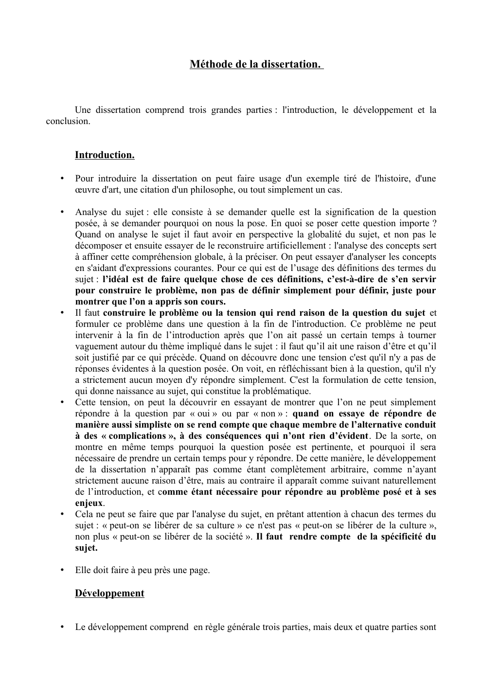 Prévisualisation du document philo: Méthode de la dissertation.