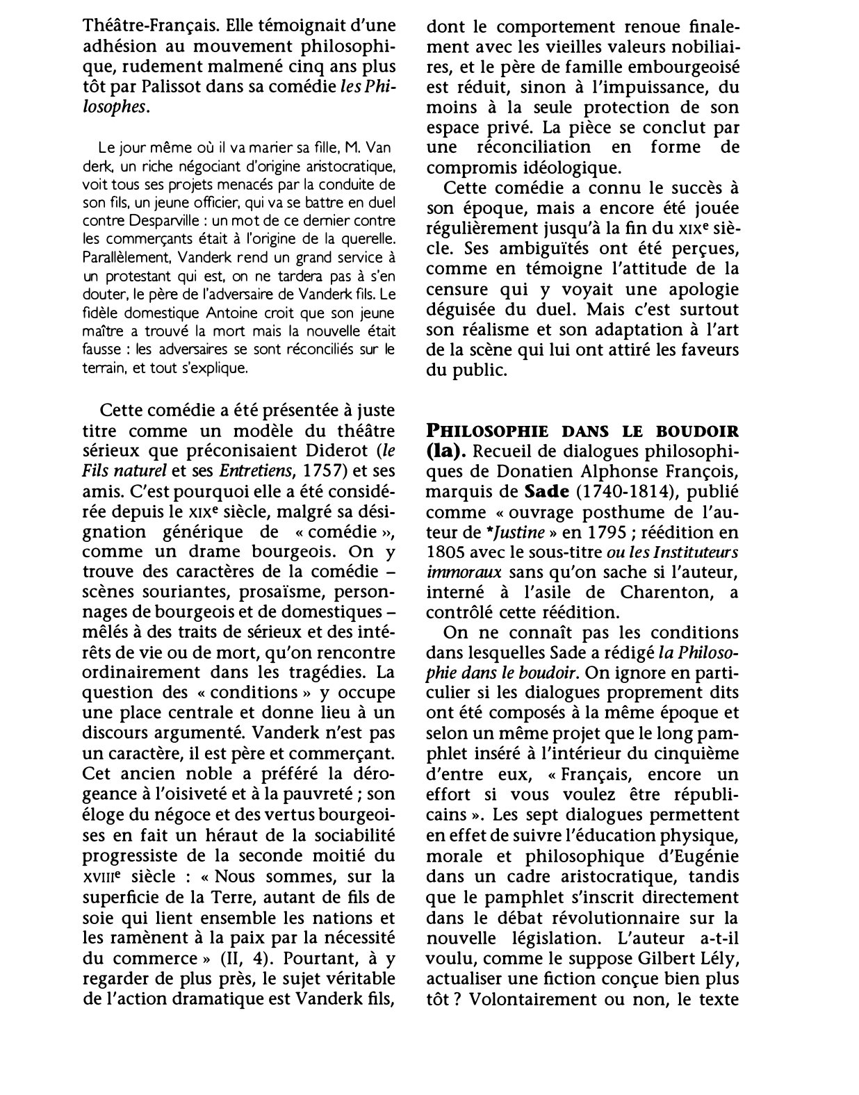 Prévisualisation du document Philosophe sans le savoir (le) de Michel Jean Seddaine (résumé et analyse de l'oeuvre)