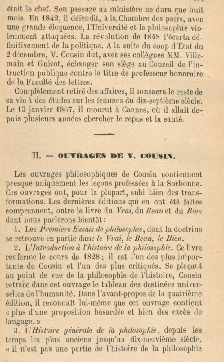 Prévisualisation du document Philosophie et morale de Victor Cousin