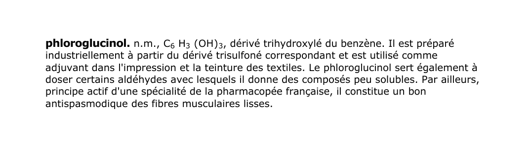 Prévisualisation du document phloroglucinol.