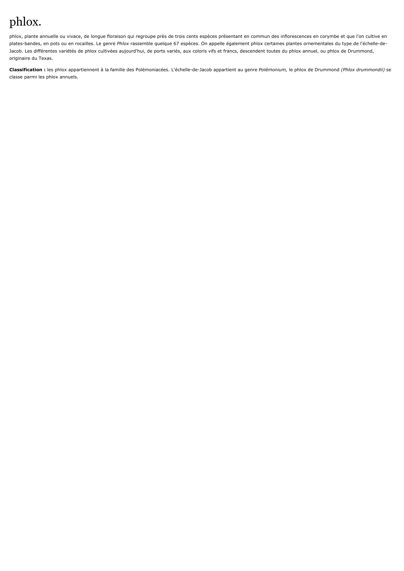 Prévisualisation du document phlox.