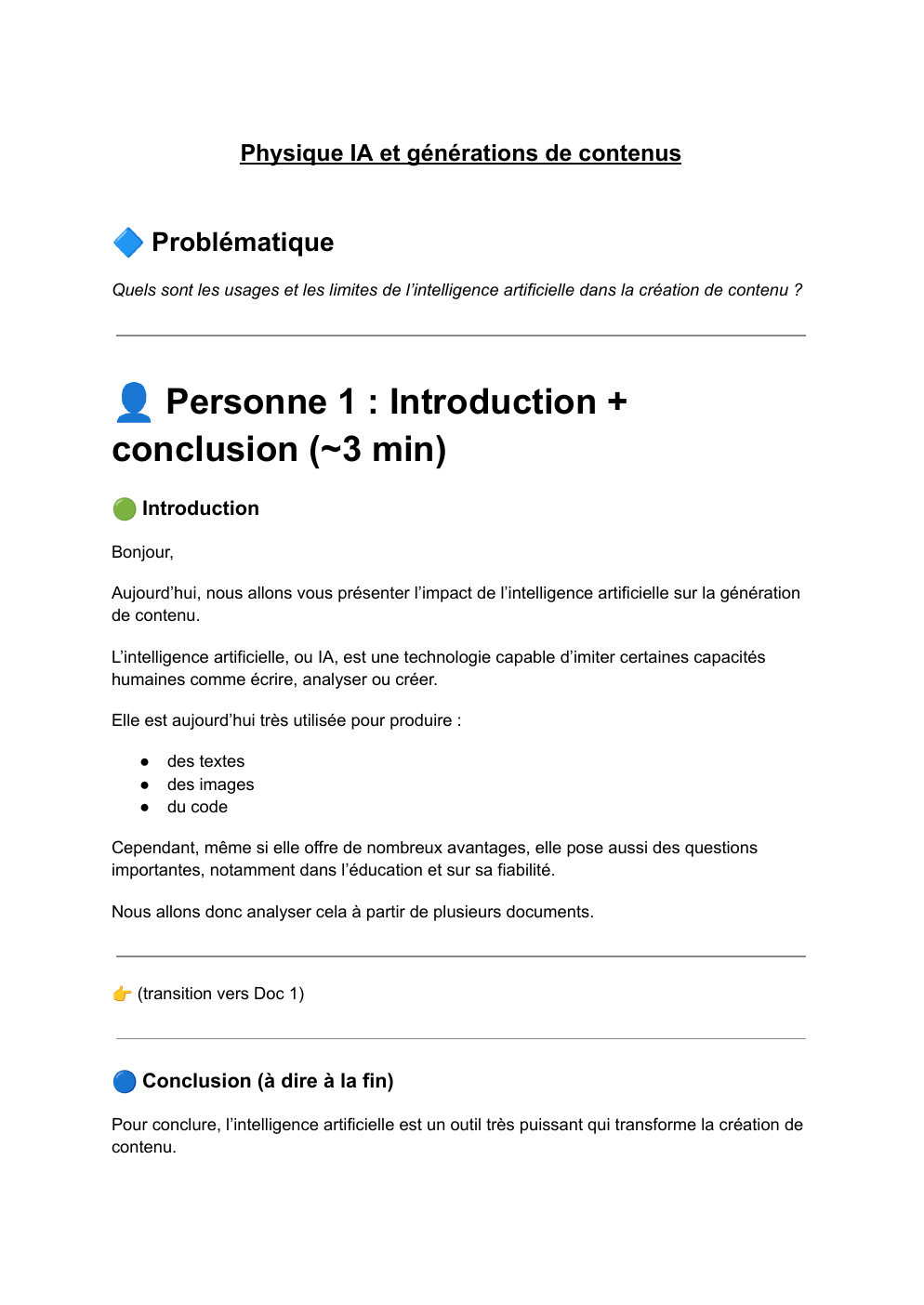 Prévisualisation du document Physique ia