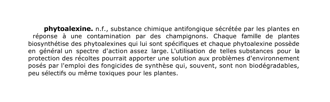 Prévisualisation du document phytoalexine.