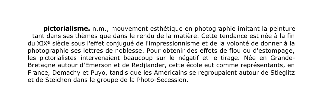 Prévisualisation du document pictorialisme.