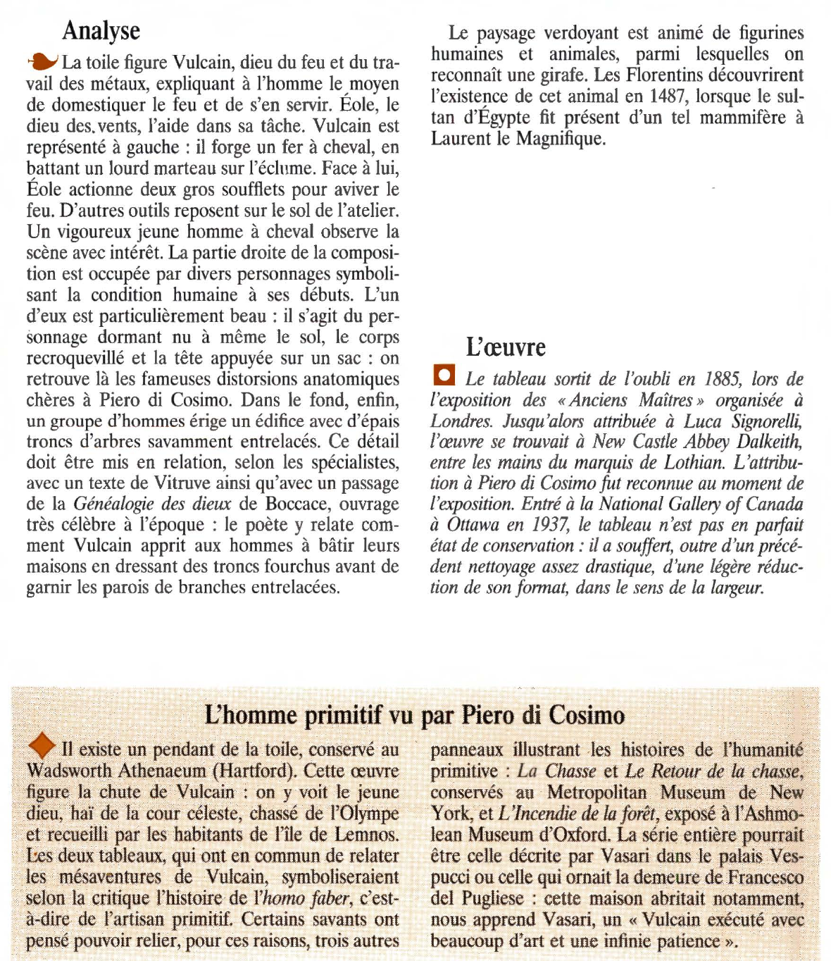 Prévisualisation du document PIERO DI COSIMO: Vulcain et Eole