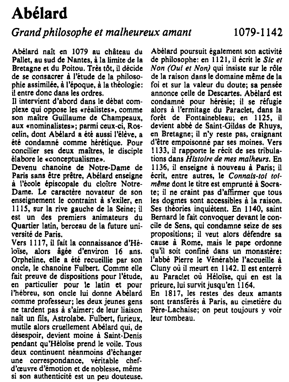 Prévisualisation du document Pierre ABÉLARD
