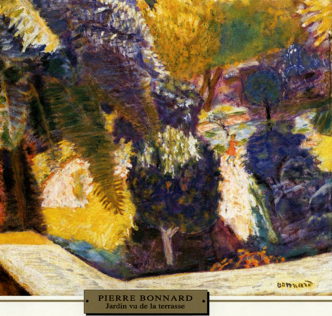 Prévisualisation du document Pierre BONNARD : JARDIN VU DE LA TERRASSE