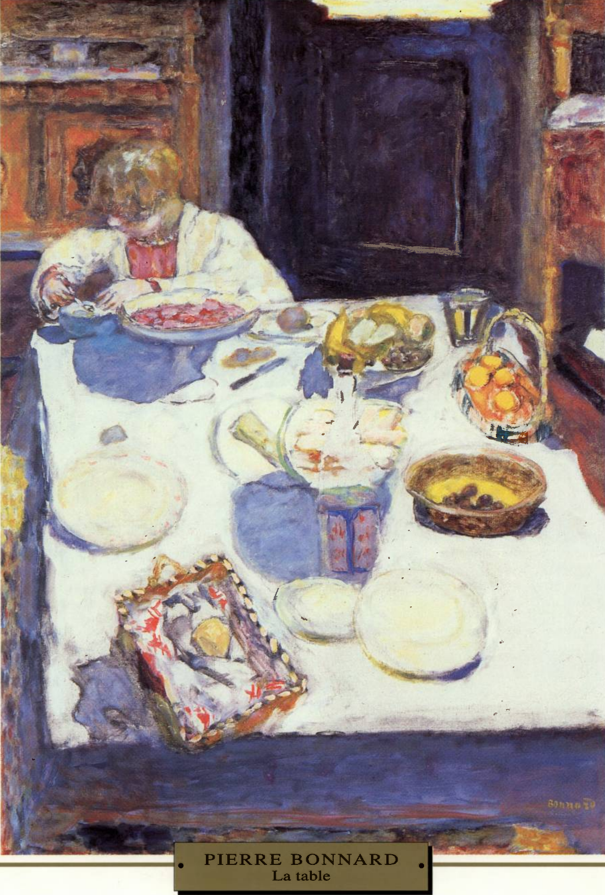 Prévisualisation du document Pierre BONNARD : LA TABLE