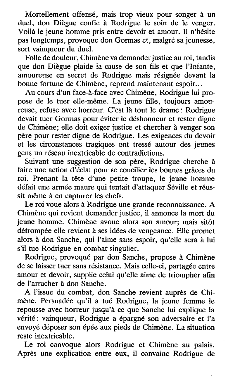 Prévisualisation du document Pierre Corneille, Le Cid