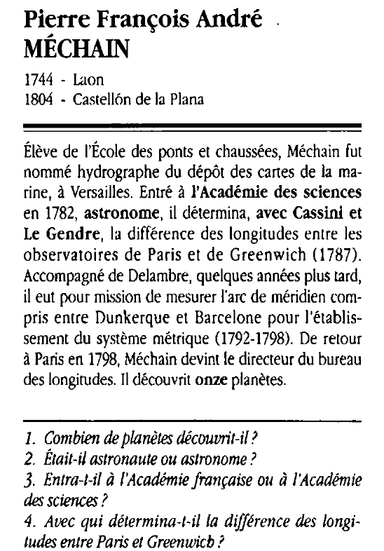 Prévisualisation du document Pierre François André MÉCHAIN