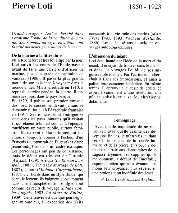 Prévisualisation du document Pierre Loti.