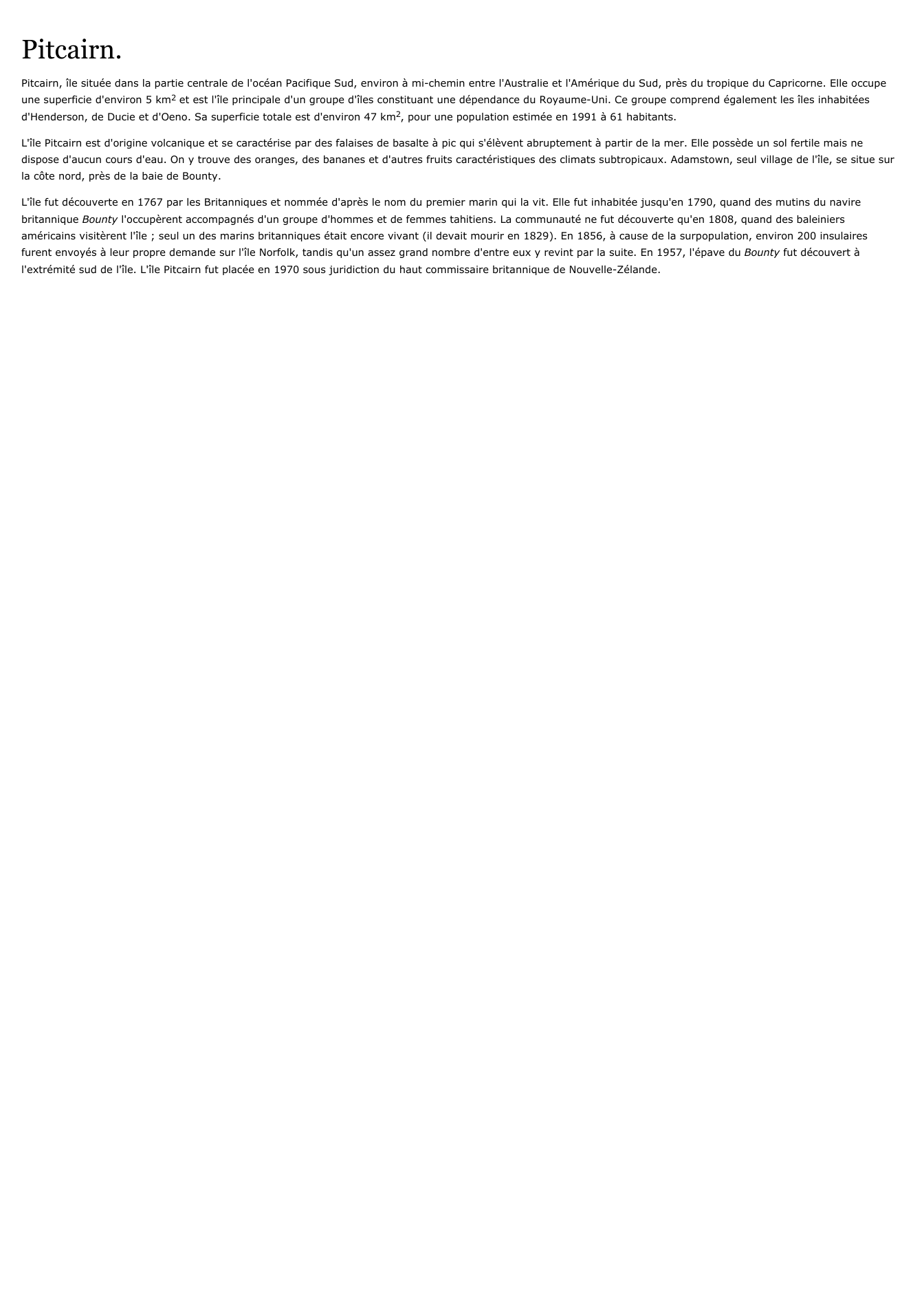 Prévisualisation du document Pitcairn.