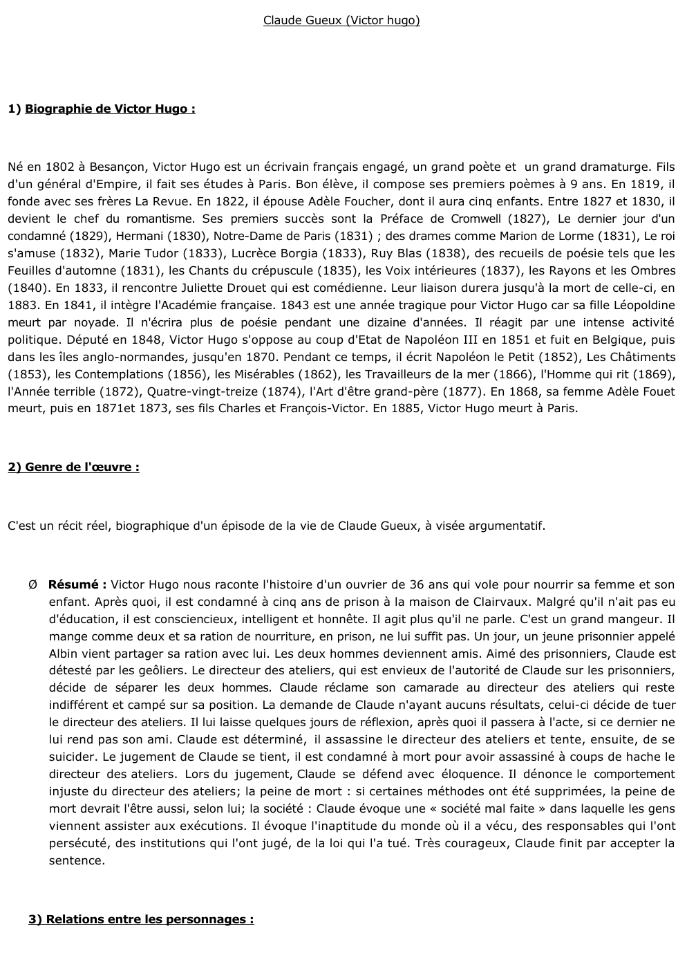 Prévisualisation du document Plaidoirie Claude Gueux