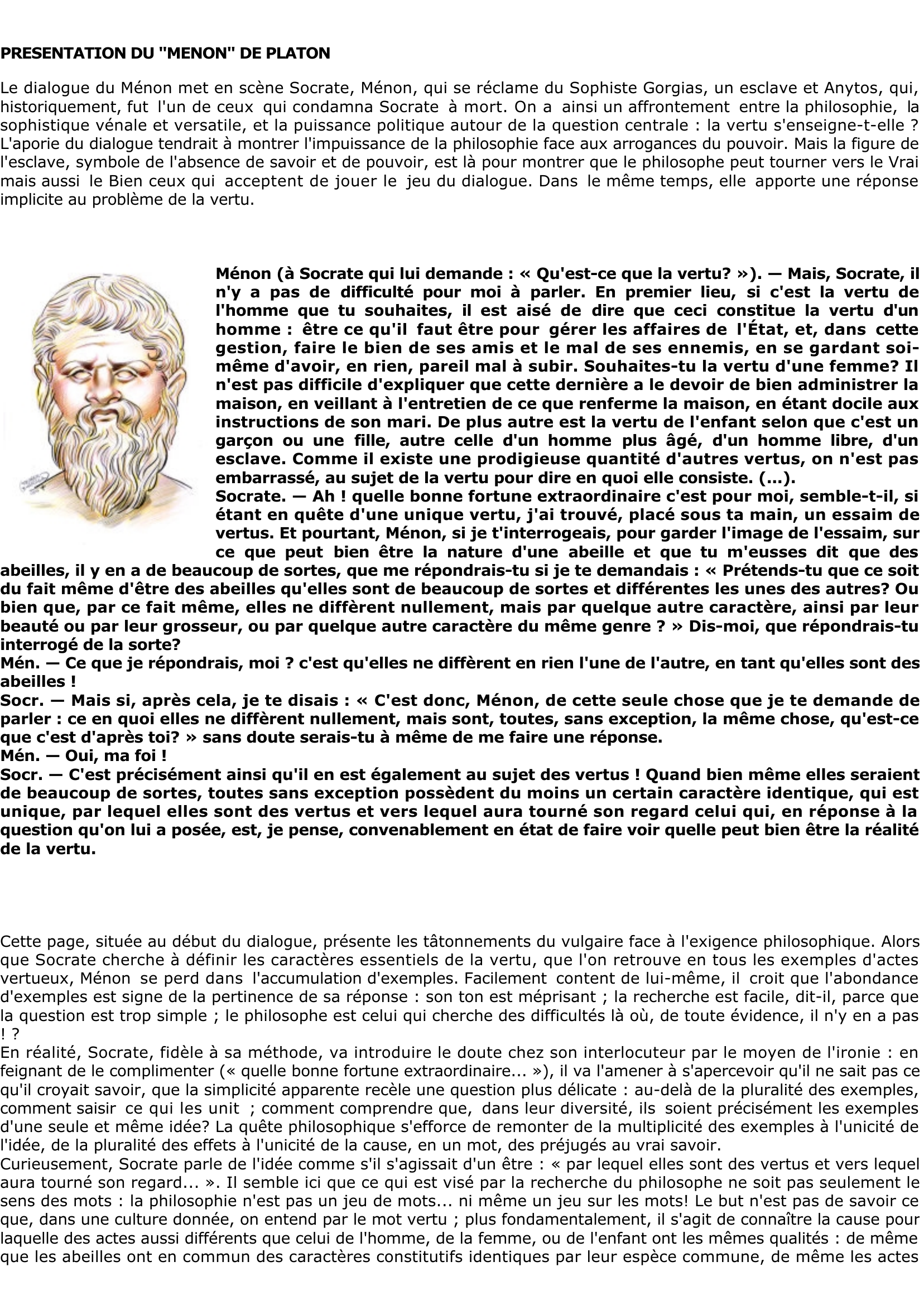 Prévisualisation du document Platon