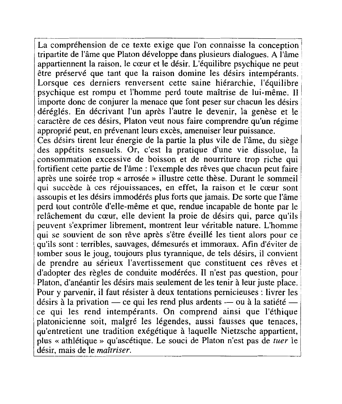 Prévisualisation du document Platon, La République, IX, 571 b-d. Commentaire