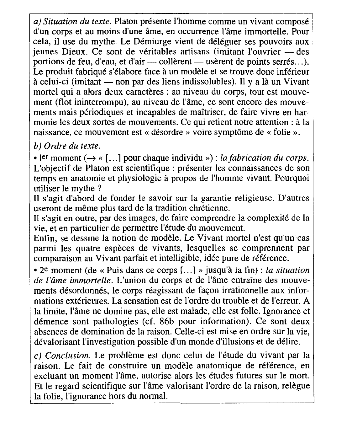 Prévisualisation du document Platon, Le Timée, 42e-44a. Commentaire