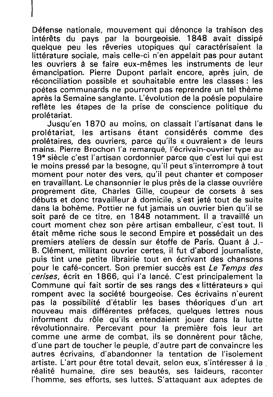 Prévisualisation du document Poèmes at chansons de la Commune