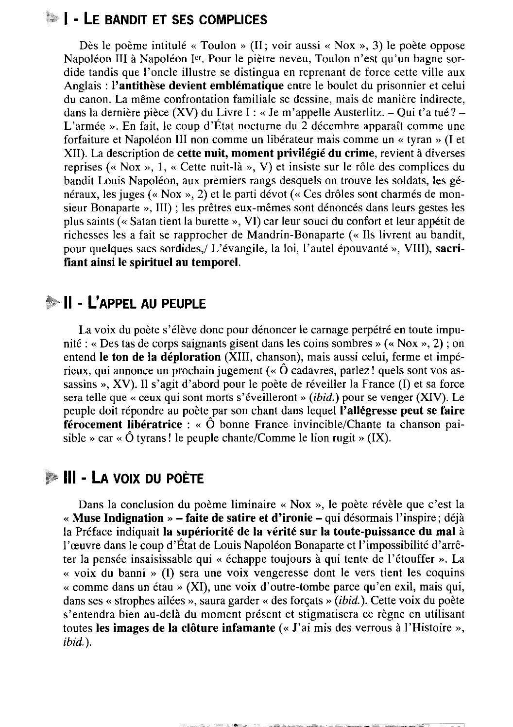 Prévisualisation du document Poèmes liminaires et Livre I : «La société est sauvée » (Les Châtiments de Victor Hugo))