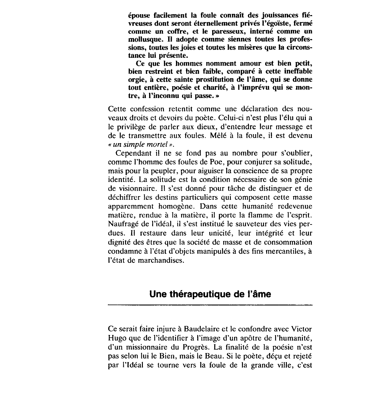 Prévisualisation du document Poésie et prostitution chez Baudelaire