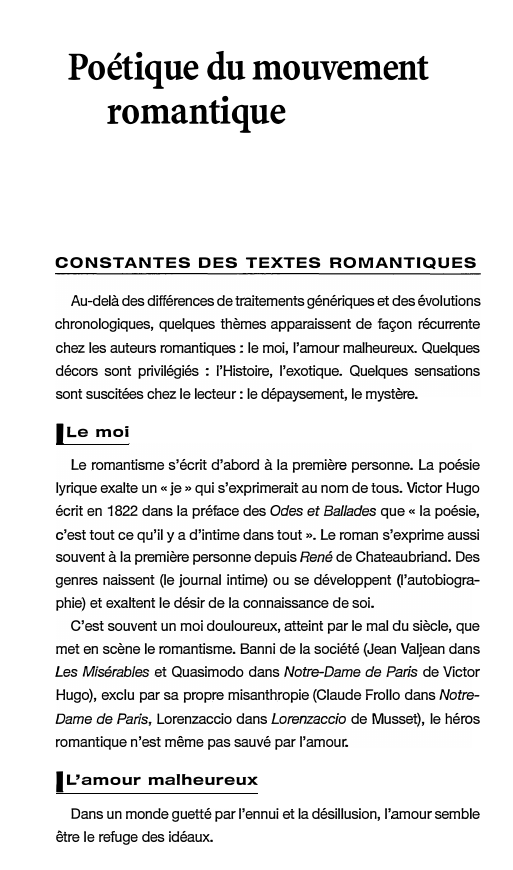 Prévisualisation du document Poétique du moment romantique