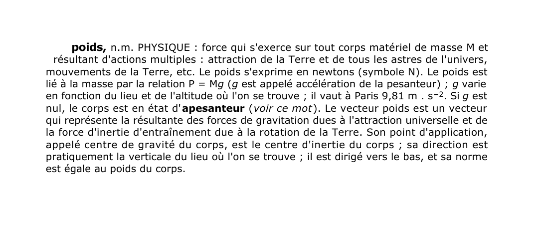 Prévisualisation du document poids, n.