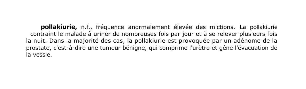 Prévisualisation du document pollakiurie, n.