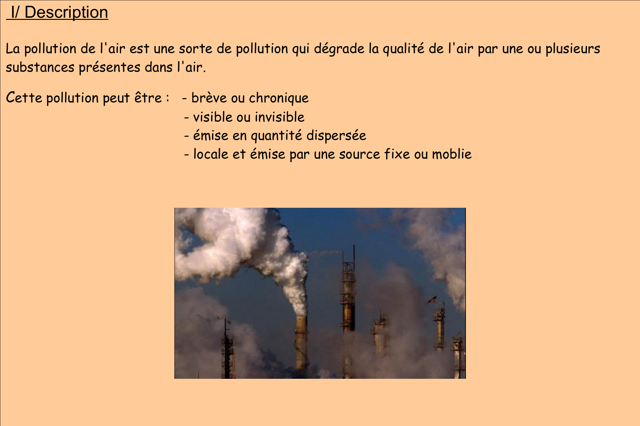 Prévisualisation du document Pollution de l'air