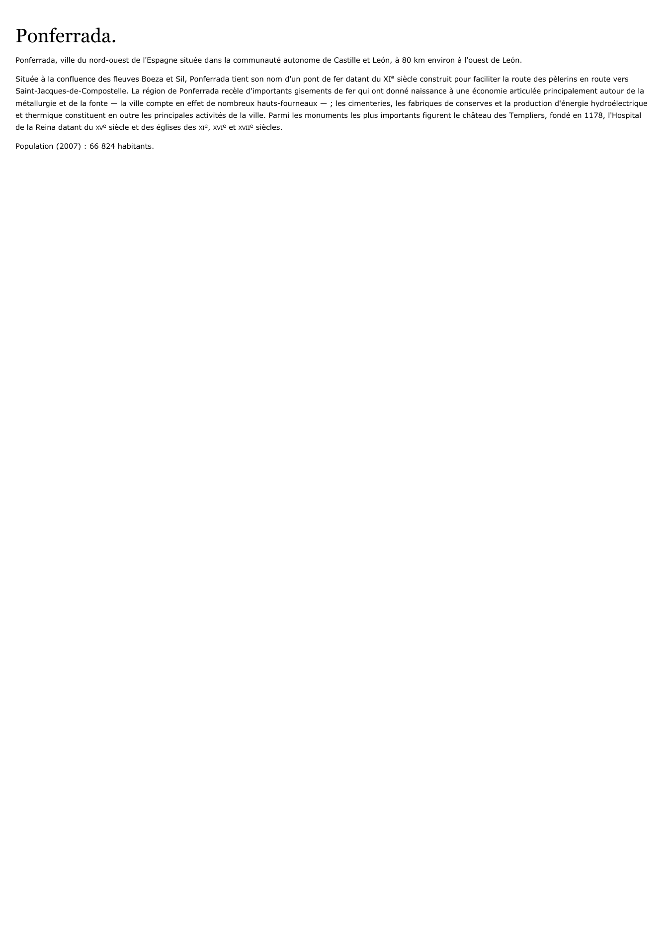 Prévisualisation du document Ponferrada.