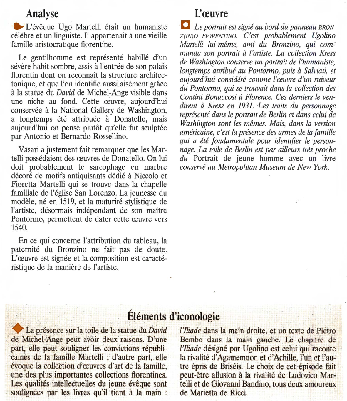Prévisualisation du document PORTRAIT D'UGOLINO MARIELLI de LE BRONZINO
