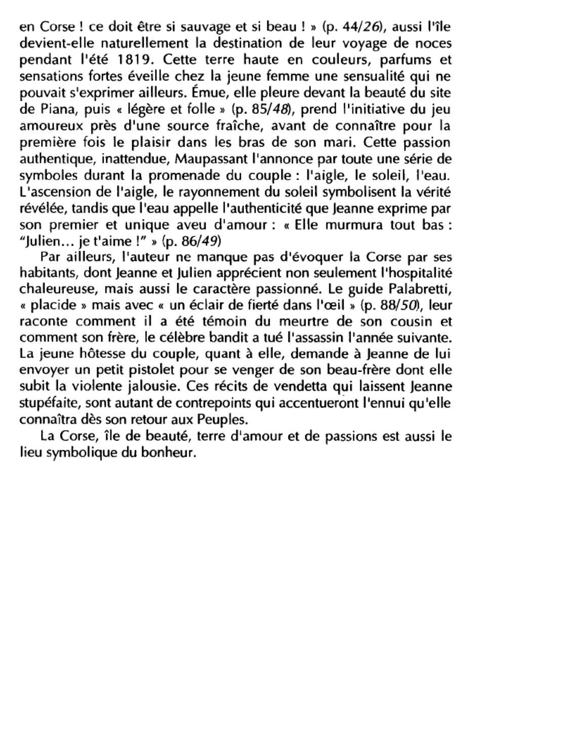 Prévisualisation du document POUR QUELLE DESTINATION JEANNE QUITTE-T-ELLE UNE PREMIÈRE FOIS LA NORMANDIE ? -  Une Vie de Maupassant.