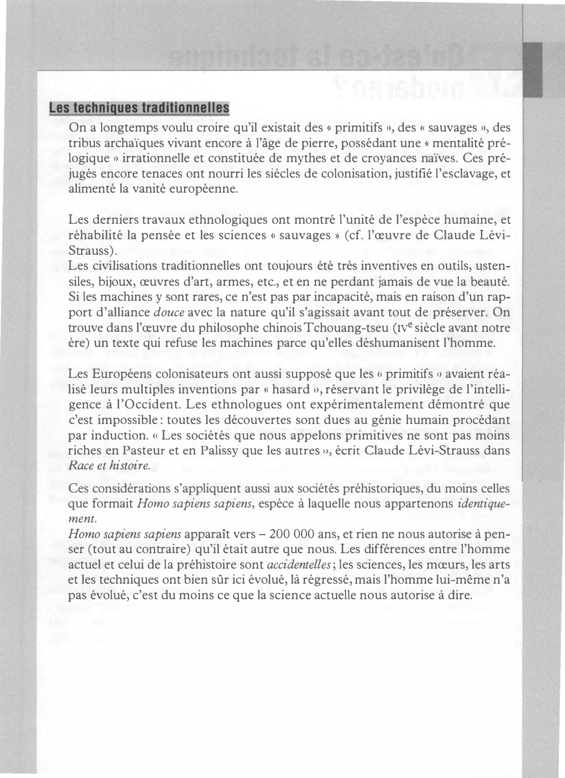 Prévisualisation du document Pourquoi la technique ?