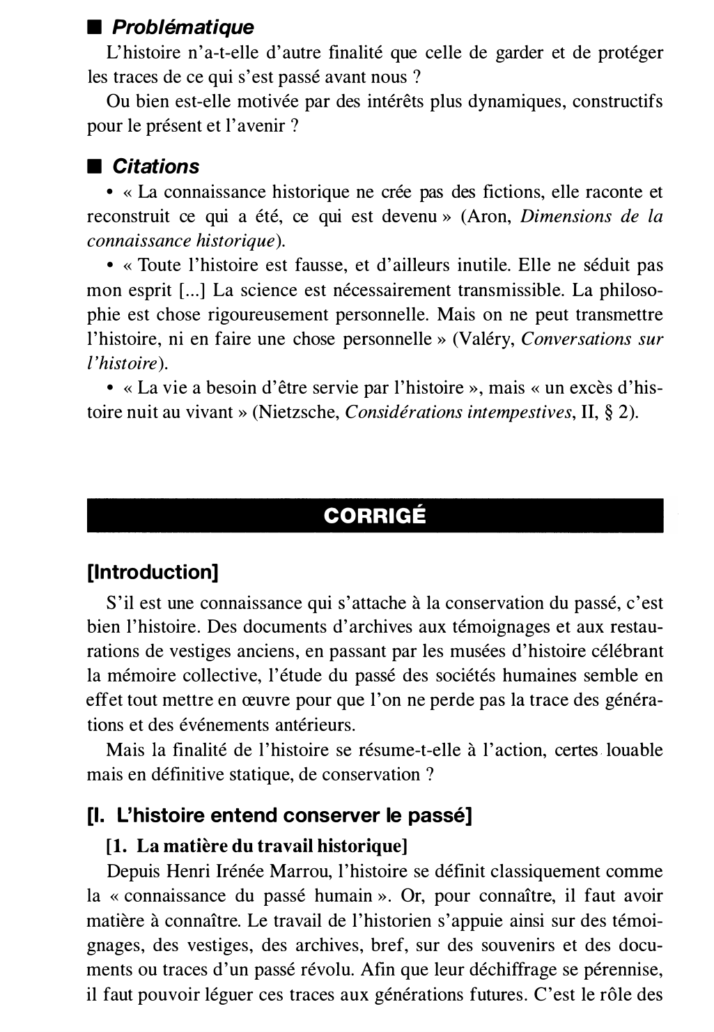 Prévisualisation du document Pourquoi les hommes font-ils de l’histoire