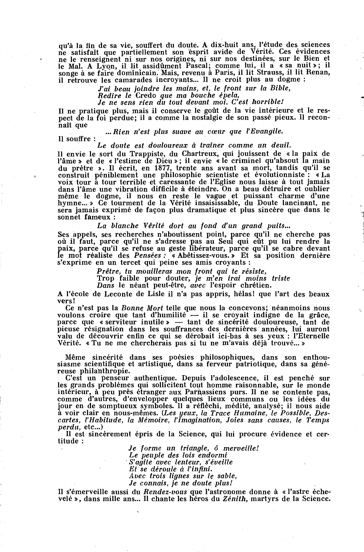 Prévisualisation du document Pourquoi Sully Prudhomme vous est-il sympathique ?