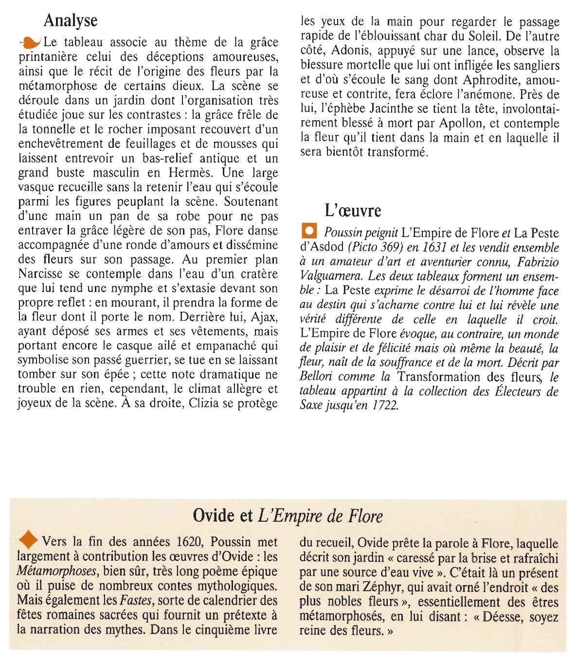 Prévisualisation du document POUSSIN Nicolas : L'EMPIRE DE FLORE