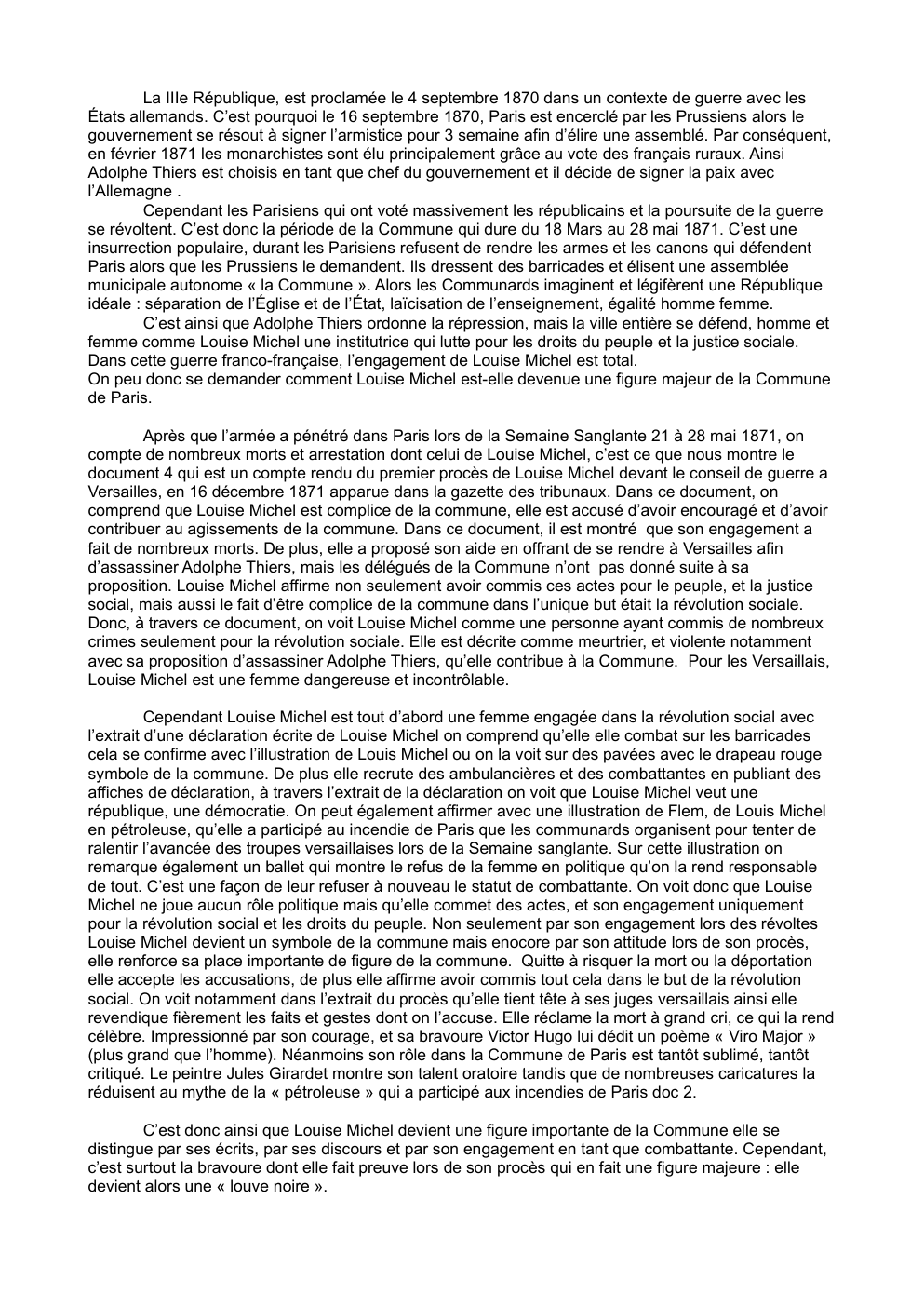 Prévisualisation du document PPO: Louise Michel