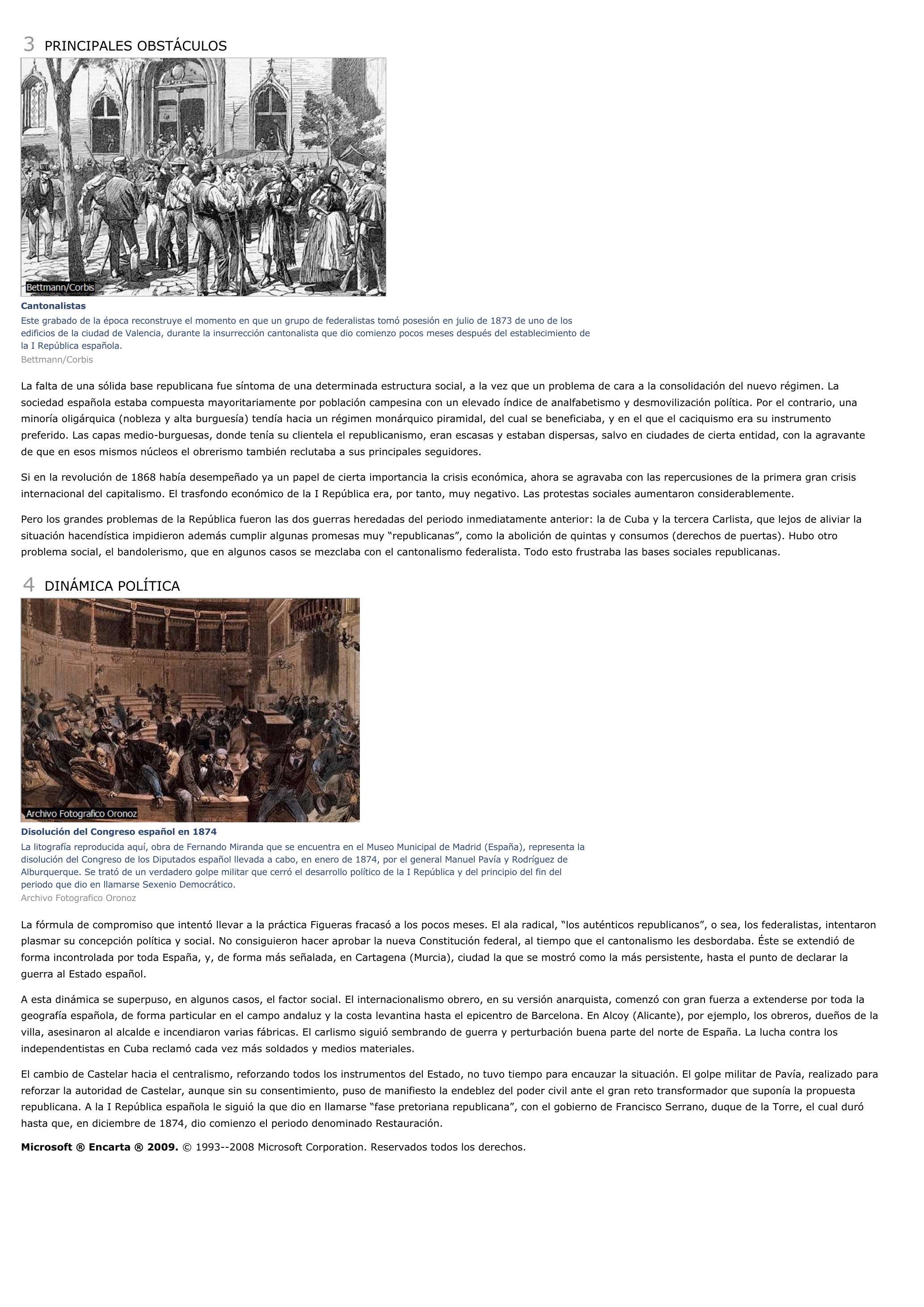 Prévisualisation du document Primera República española - historia.