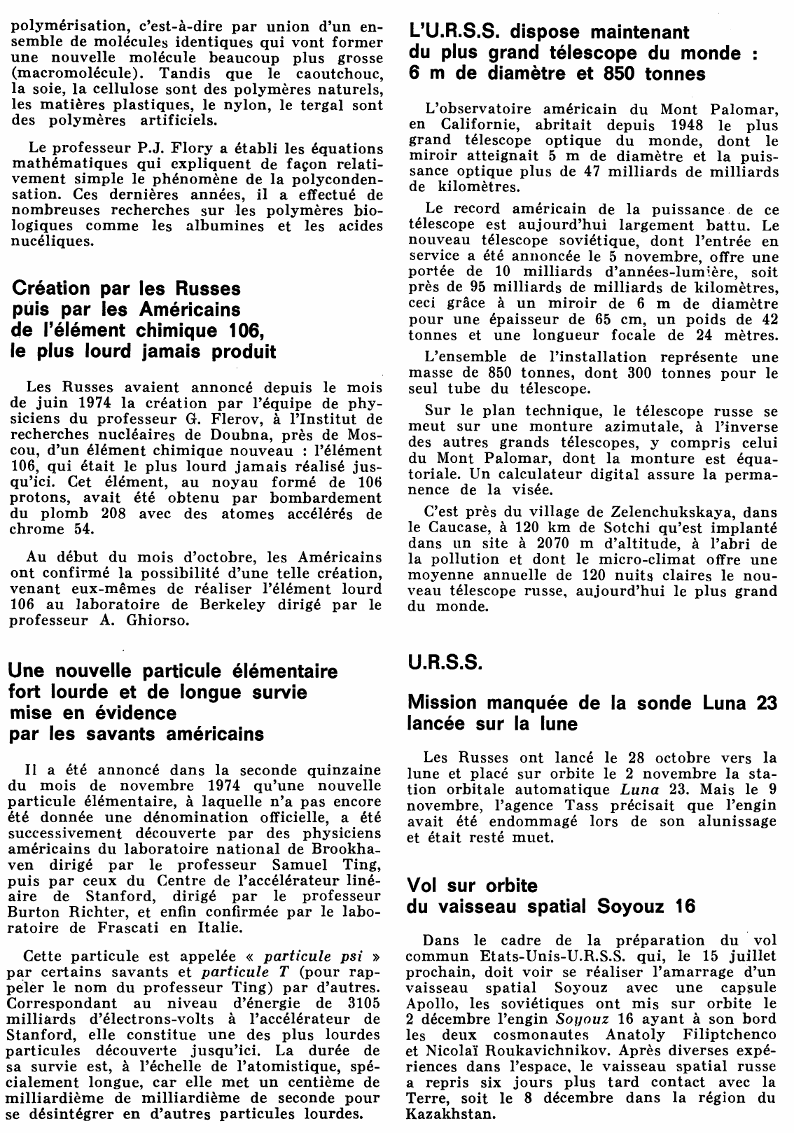 Prévisualisation du document Prix Nobel 1974 de physique aux deux savants britanniques Martin Ryle et Antony Hewish pour leur étude sur les pulsars
