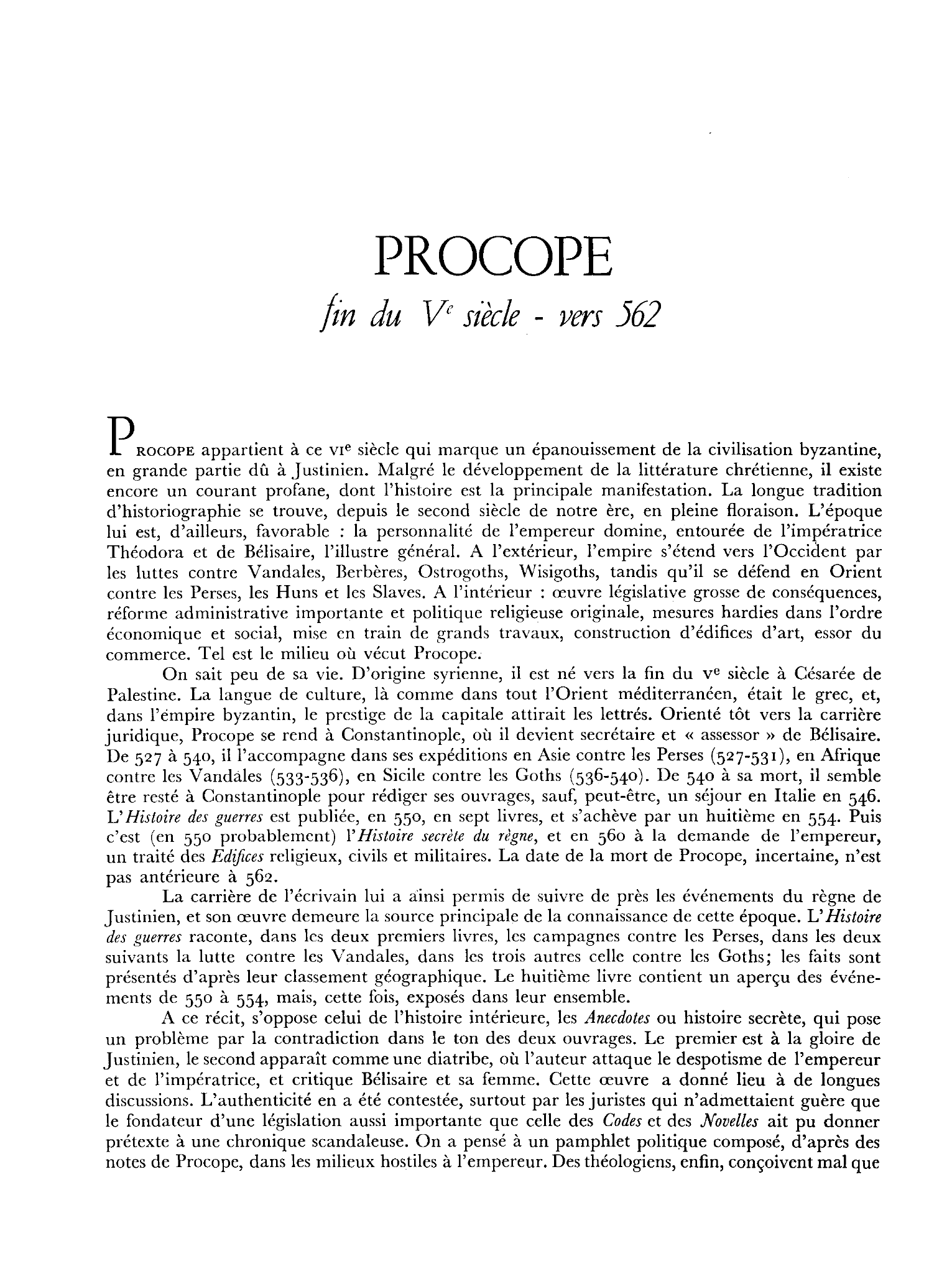 Prévisualisation du document Procope