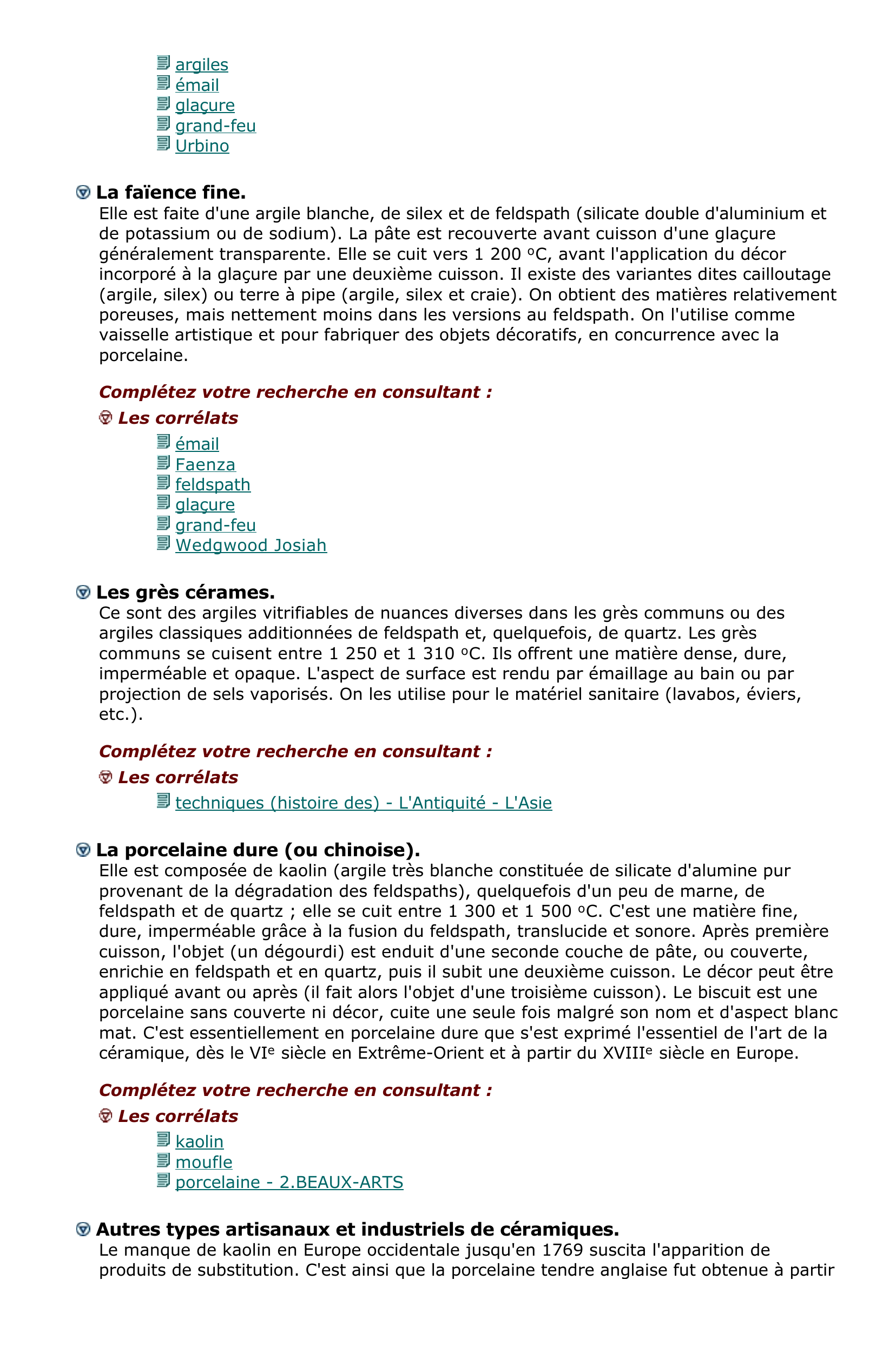 Prévisualisation du document Produit de la fantastique habileté technique de l'homme, la céramique révèle la dimension
esthétique inhérente à tout objet né de ses mains.