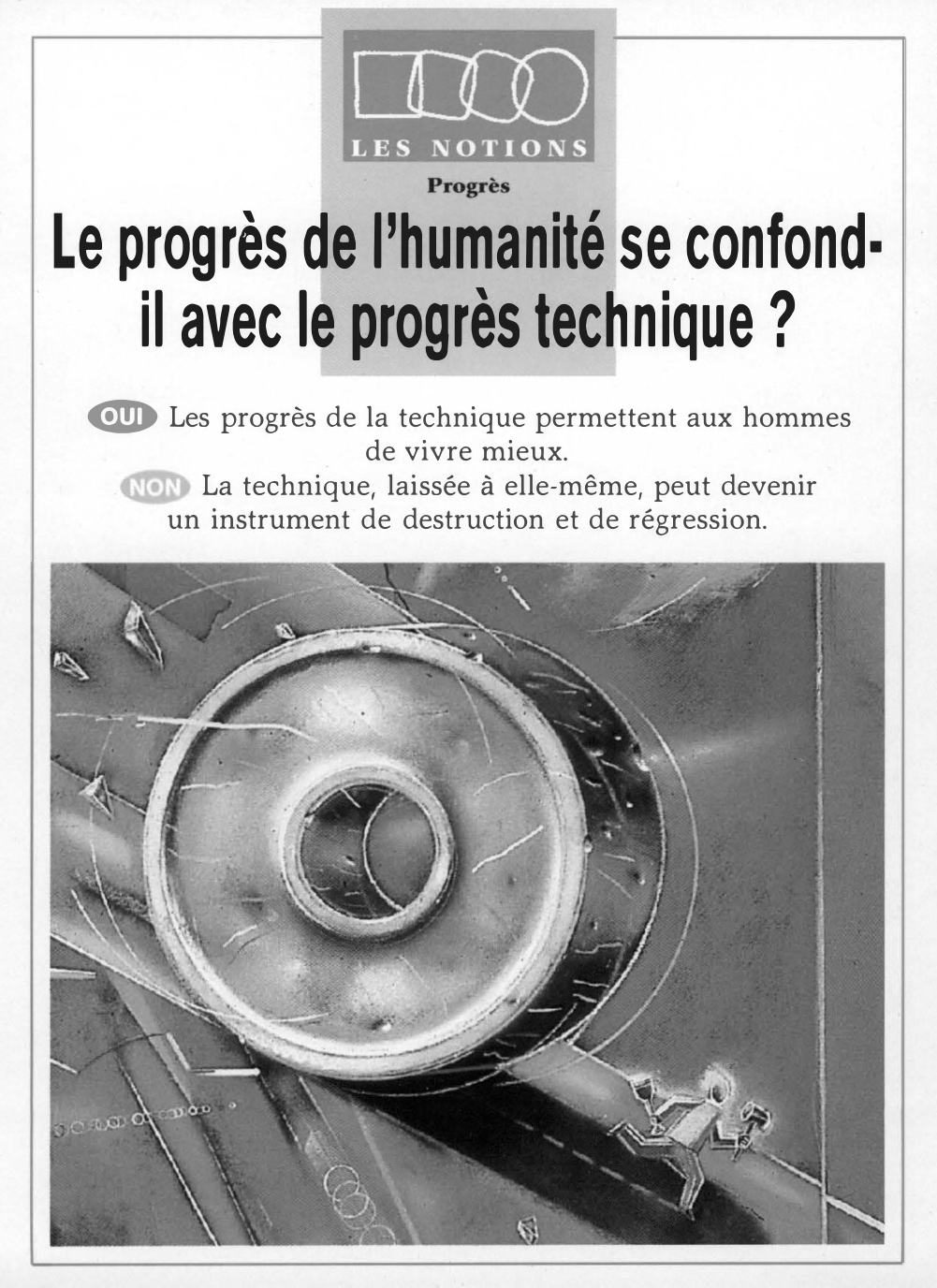 Prévisualisation du document Progrès technique et progrès de l'humanité