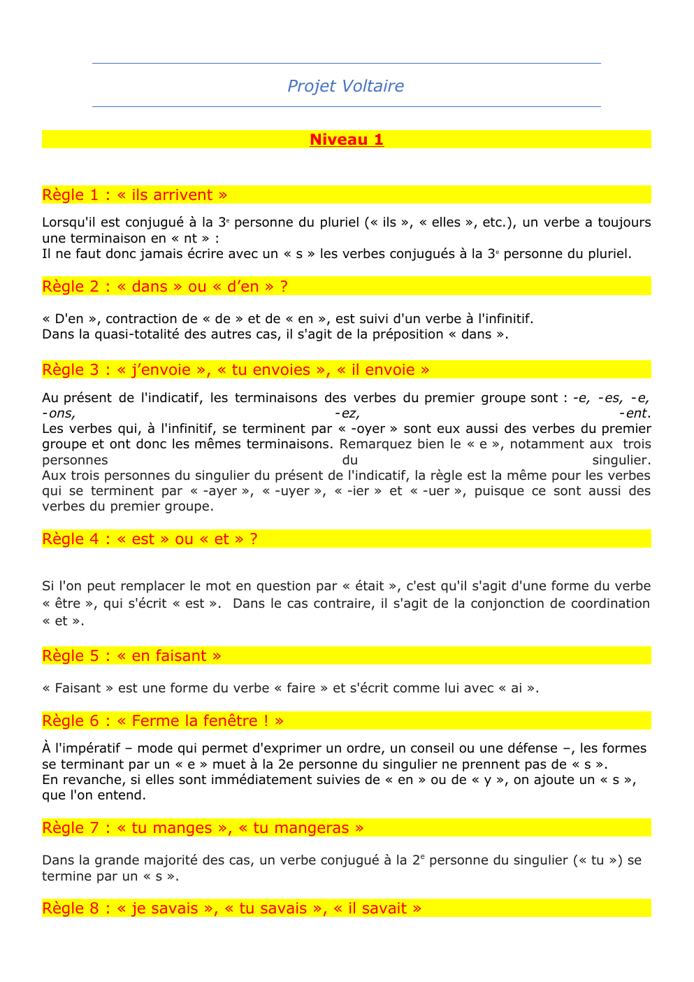 Prévisualisation du document Projet Voltaire